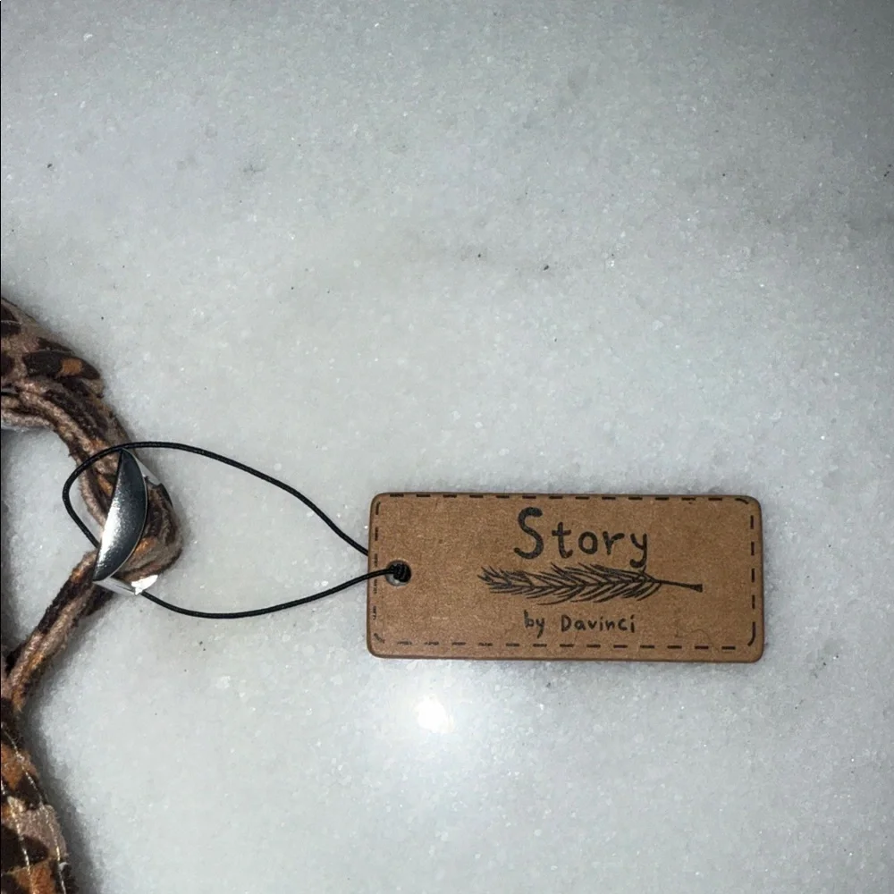 Story by Davinci Leopard Print Baseball Cap - Picture 3 of 5